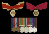 A post-War Knight Bachelor, C.B. ‘Civil Division’ group of eight awarded to Major Sir Stanley P. Osmond,...