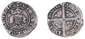 Edward III (1327-1377), Pre-Treaty period, series A, Penny, Durham, Bp Thomas Hatfield, mm. cross pattée, extra...