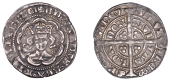 Edward III (1327-1377), Pre-Treaty period, series D, Halfgroat, London, mm. cross 1 on obv., cross 1a on rev.,...