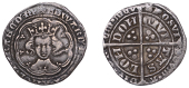 Edward III (1327-1377), Pre-Treaty period, series Ga, Groat, London, mm. cross 3, annulet stops and below bust, all...