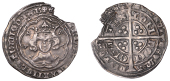 Edward III (1327-1377), Pre-Treaty period, series Gb, Groat, London, mm. cross 3, top arches not fleured, 4.46g/1h...