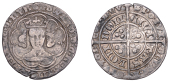 Edward III (1327-1377), Pre-Treaty period, series Gh/Gg mule, Groat, London, mm. cross 3, annulet in first quarter,...
