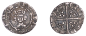 Henry VI (First reign, 1422-1461), Annulet issue, Halfpenny, London, mm. cross II, annulet in second and third...