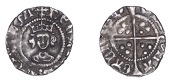 Henry VI (First reign, 1422-1461), Rosette-Mascle issue, Halfpenny, Calais, mm. cross IIIa, rosette after rex,...