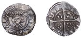 Henry VI (First reign, 1422-1461), Leaf-Pellet issue, Halfpenny, London, mm. cross IIIb, extra pellets in second and...