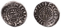 John (1199-1216), Penny, class Vb 2, London, Rener, rener · on · lvnd, reads hericvs, 1.14g/9h (SCBI Mass 1417; N...