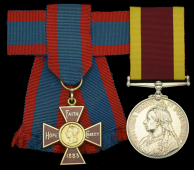 A rare ‘Boxer Rebellion’ R.R.C. Pair awarded to Nursing Sister Marion J. Hislop, Indian Army Nursing...