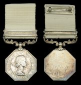The Polar Medal awarded to Dr Terence M. Whitaker, for his services with the British Antarctic Survey 1971-73; he...
