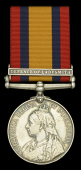 Queen’s South Africa 1899-1902, 1 clasp, Defence of Ladysmith (4425 Pte. C. Butler, Glouc: Regt.) edge bruise,...