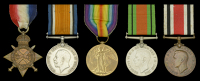 Five: Company Quartermaster Sergeant J. H. Thornton, Gloucestershire Regiment, later Army Ordnance Corps and Machine...