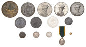 Marquis Cornwallis, 1794, a white metal medals (3) by W. Mainwaring, unfirmed bust facing three-quarter right, rev....