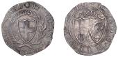 Commonwealth (1649-1660), Shilling, 1654, mm. sun on obv. only, 5.80g/5h (ESC 137; N 2724; S 3217). Very fine,...