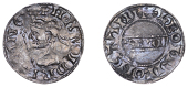 Harold II (1066), Penny, Pax type with sceptre [BMC I], Stamford, Leofric, struck from dies of Gp A style, +harold...