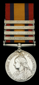 Queen’s South Africa 1899-1902, 4 clasps, Cape Colony, Orange Free State, South Africa 1901, South Africa 1902,...