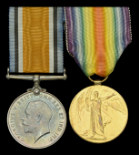 Pair: Miss E. M. Renny-Tailyour, Voluntary Aid Detachment

British War and Victory Medals (E. M. Renny-Tailyour....