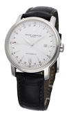 Baume & Mercier. A stainless steel automatic dual time wristwatch with date, Ref. 65494, Classima GMT, circa...