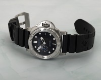 Panerai. A stainless steel cushion-form automatic diver’s wristwatch, Ref. PAM01229, Submersible, no. Z0210/3000,...
