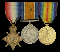 Three: Private E. Stevens, Gloucestershire Regiment

1914 Star (1478 Pte. E. Stevens. 1/Glouc: R.); British War...