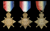 1914-15 Star (3) (11415 Pte. E. Benion, Glouc. R.; 11885 Pte. J. B. Smith. Glouc: R.; 16481 Pte. R. J. Wiltshire....