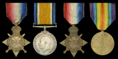 Pair: Lance-Sergeant A. A. Rummings, Gloucestershire Regiment, who was killed in action on the Western Front on 3...