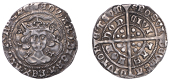 Edward IV (First reign, 1461-1470), Light coinage, Groat, London, class Vc/Vd mule, mm. rose, fleurs on cusps,...