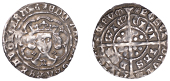 Edward IV (First reign, 1461-1470), Light coinage, Groat, Norwich, class VI, mm. sun, n on breast, quatrefoils by...