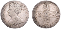 Anne (1702-1714), Crown, 1707e, edge sexto (ESC 1352; S 3600). Toned, good fine	 £150-£200