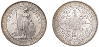 British Colonies, Trade Dollar, 1909b, Bombay (Prid. 19; KM T5). Lustrous, good extremely fine	 £120-£150