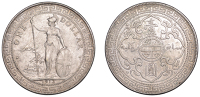 British Colonies, Trade Dollar, 1913b, Bombay (Prid. 23; KM T5). Some residue, otherwise good very fine, rare	...