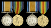 Family Group:

Pair: Lance-Corporal H. R. Preece, Gloucestershire Regiment, who was discharged on account of...