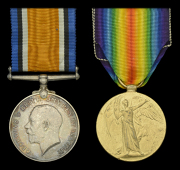 Pair: Lance-Corporal E. A. Edge, Gloucestershire Regiment, who was killed in action on the Western Front on 5 April...
