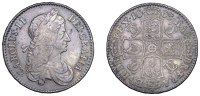Charles II (1660-1685), Halfcrown, 1663, first bust, edge xv (ESC 438; S 3361). Toned, good fine	 £120-£150