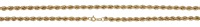 A ropetwist necklace, Italian assay mark, stamped ‘750’, length 67cm.	 £1,000-£1,200