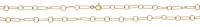 A fancy-link necklace by UnoAErre, the elongated and circular links with ropetwist finish, maker’s mark, Italian...