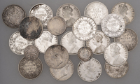 India, EIC: Uniform Coinage, William IV, Rupees (4), all 1835, Half-Rupee, 1835, Quarter-Rupees (2); Victoria,...