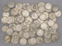 Miscellaneous British Florins in .500 silver (70), various dates [70]. Varied state	 £400-£500