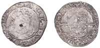 Henry VIII (1509-1547), Posthumous coinage, Groat, Tower, mm. arrow, bust 5, roses in forks, saltire stops, 2.26g/5h...