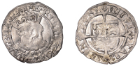 Henry VIII (1509-1547), Third coinage, Groat, Southwark, no mm., bust 2, Roman letters, e in vertical forks, s in...