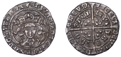 Edward IV (First reign, 1461-1470), Light coinage, Groat, York, class VII, mm. lis on obv., crown on rev., e on...