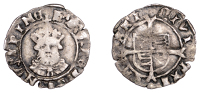 Henry VIII (1509-1547), Third coinage, Penny, York, no mm, facing bust, Lombardic letters, trefoil stops on obv.,...