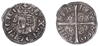 Scotland, Alexander III, Second coinage, Sterling, class Ma, four mullets of six points, 1.41g/3h (S 5053). Very...