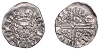 Henry III (1216-1272), Long Cross coinage, Penny, class IIIb, Canterbury, nicole on cant, 1.14g/4h (N 987; S 1363)....