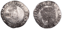 James I (1603-1625), Second coinage, Shilling, mm. escallop, fourth bust, 5.79g/8h (N 2100; S 2655). Fine, some...