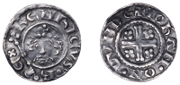 Henry II (1154-1189), Short Cross coinage, Penny, class Ib1, London, Iohan, iohan · on · lvnde, final e on rev....