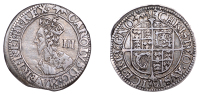 Charles I (1625-1649), York mint, Threepence, mm. lion, reads ma br fr et hi, 1.16g/8h (Besly 1D; SCBI Brooker 1107;...