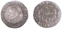 Charles I (1625-1649), Sixpence, Gp A, type 1, 1625, mm. lis (to left of cross limb on rev.), 2.79g/9h (SCBI Brooker...