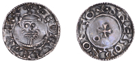 Edward the Confessor (1042-1066), Penny, Facing Bust type, York, Snæbjorn, snæborn on eof, annulet on rev.,...