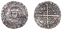 Henry VII (1485-1509), Facing Bust issue, Halfgroat, type IIIc, Canterbury, mm. tun, no stops, 1.46g/12h (N 1712; S...
