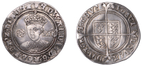 Edward VI (1547-1553), Third Period, Fine issue, Shilling, mm. tun, 6.37g/8h (N 1937; S 2482). Good fine, clear...