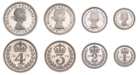 Elizabeth II (1952-2022), Decimal issues, Maundy set, 1979 (S 4211) [4]. Brilliant, about mint state	 £100-£150
